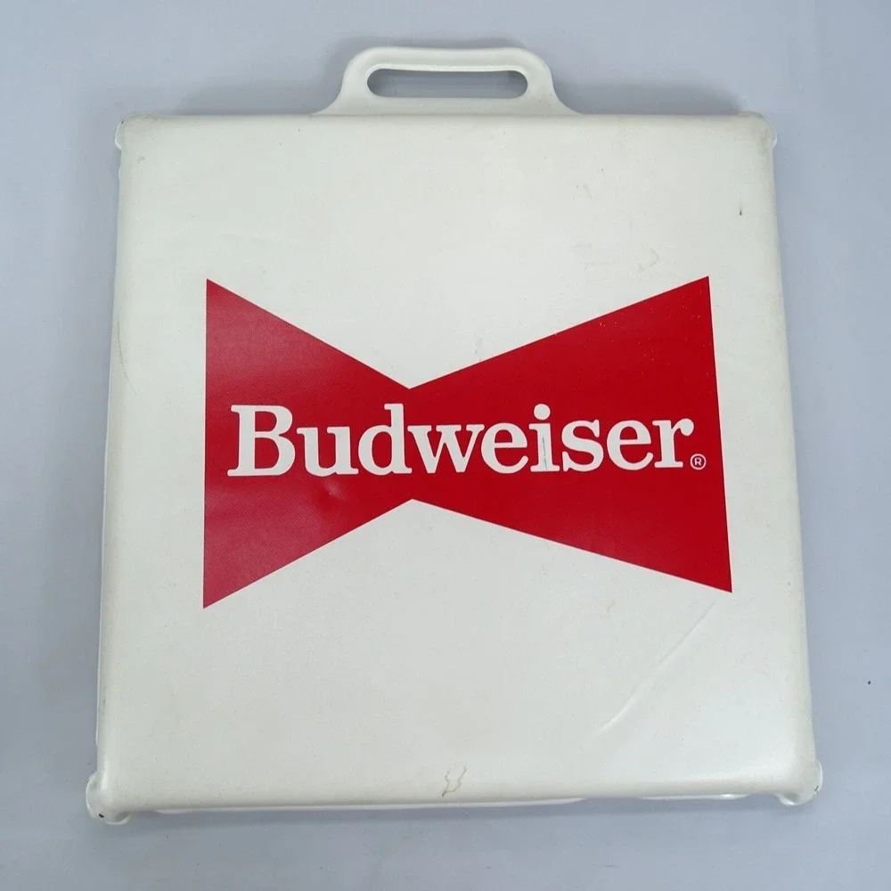 Vintage 1985 Buffalo NY Bisons Minor Baseball Seat‎ Cushion Stadium Budweiser